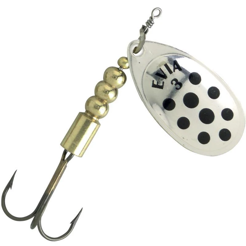 CUILLER TOURNANTE EVIA COE MOD 12 - ARGENT POINTS NOIRS 3 CUILLER TOURNANTE EVIA COE MOD 12 - ARGENT POINTS NOIRS