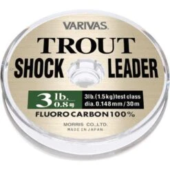 FLUOROCARBONE VARIVAS TROUT SHOCK LEADER - 30M