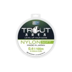 NYLON ASSO SOFT - VERT - 100M
