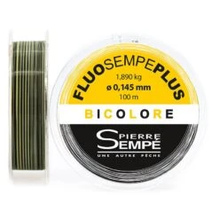 NYLON SEMPE FLUO BICOLORE NOIR/JAUNE