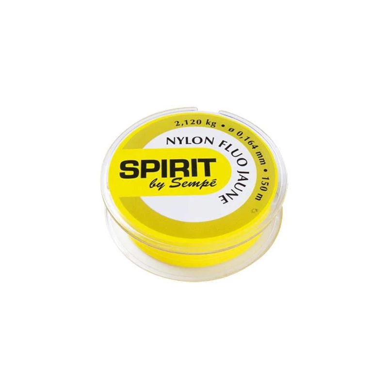 NYLON SEMPE FLUO JAUNE - 150M 3 NYLON SEMPE FLUO JAUNE - 150M