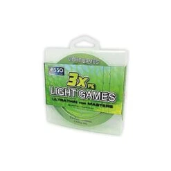 TRESSE ASSO 3X PE - VERT - 100M